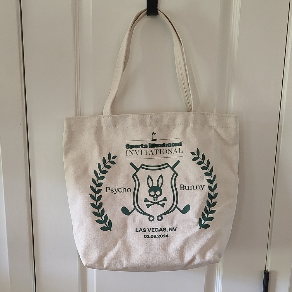 Psycho Bunny Sports Illustrated Invitationsl Golf Tote Las Vegas Used
